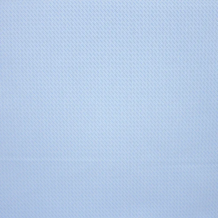 Textured Light Blue Shirt Fabric