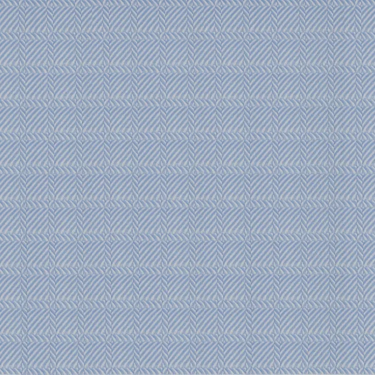 Blue Textured Check Shirt Fabric