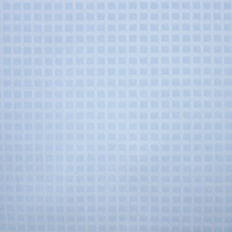Two Tone Blue Checks Shirt Fabric
