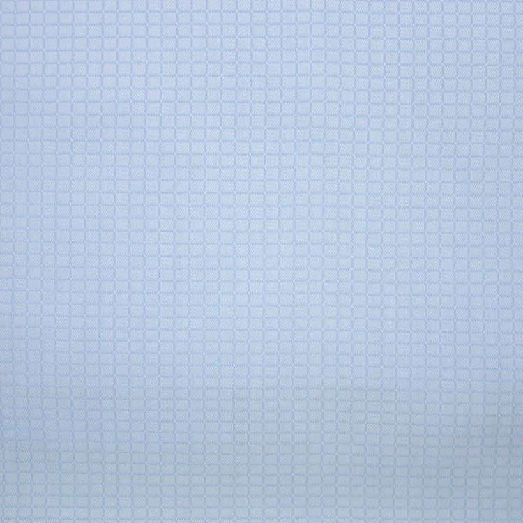 Light Blue Selfchecks Shirt Fabric