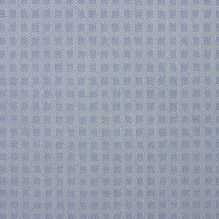 Light Blue Self Tone Check Shirt Fabric
