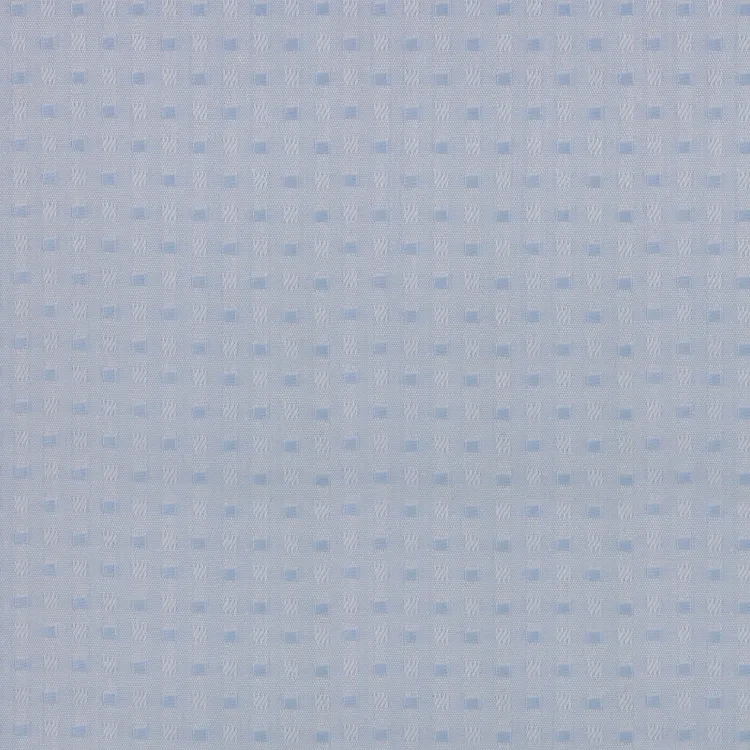 Light Blue Geomatric Checks Shirt Fabric