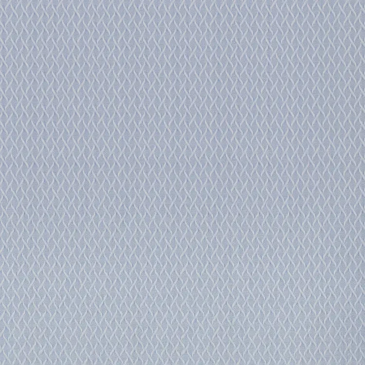 Netted Texture Blue Shirt Fabric