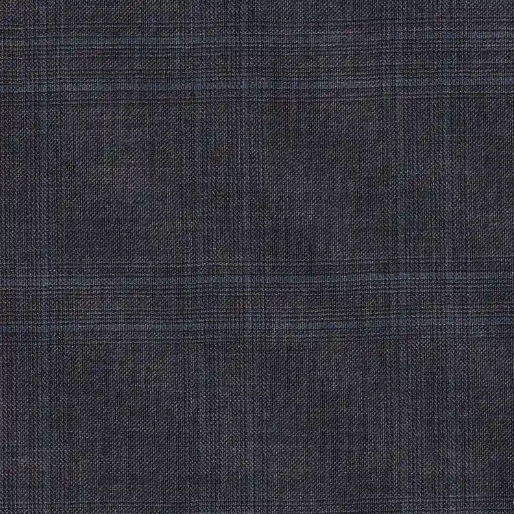 Gray with Blue Check