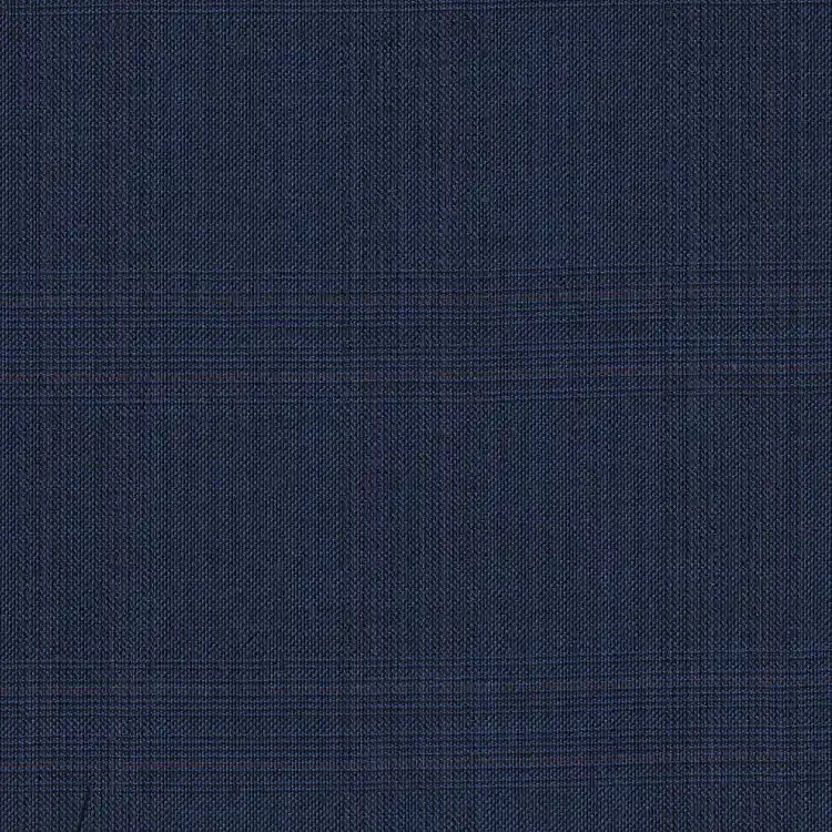 Blue with Brick Check