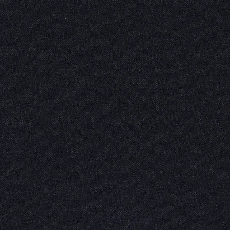 Black with Solid Flannel