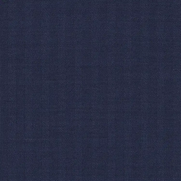 Blue Herringbone