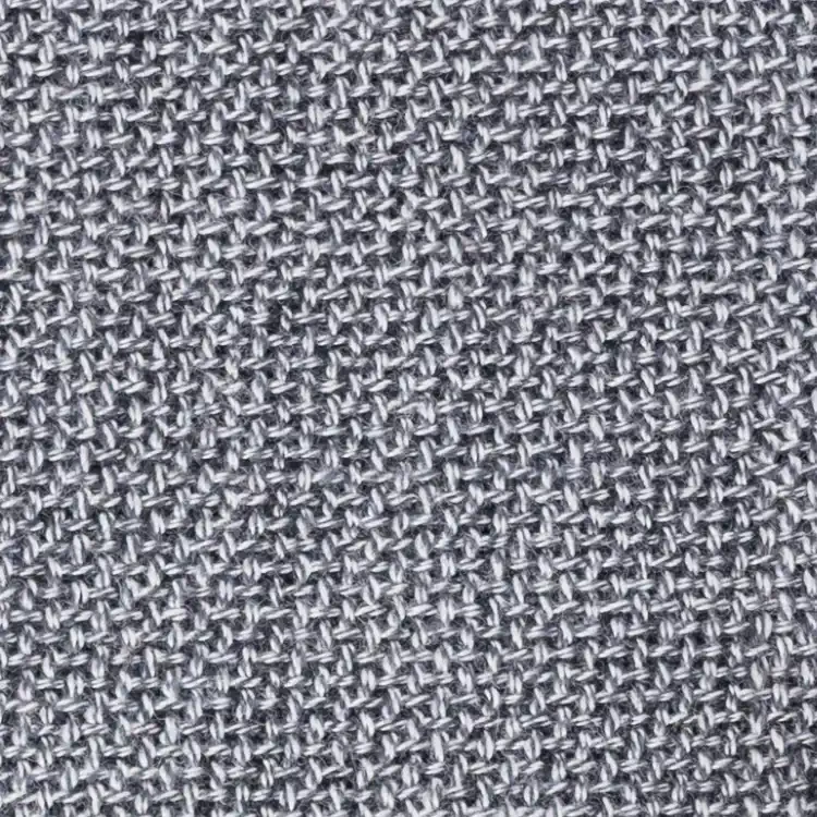 Light Gray Basket Weave Tweed Fabric