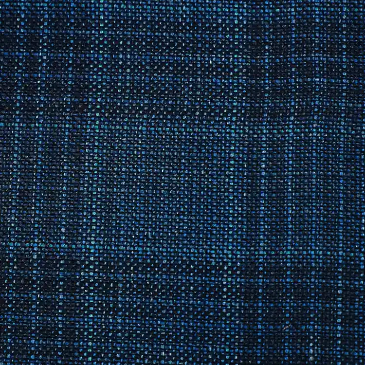 Teal with Midnight Blue Check